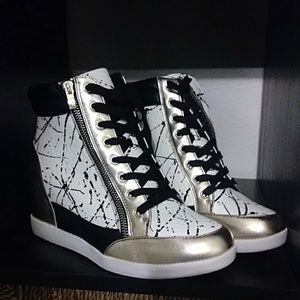 Shoe Dazzle Shoes - Wedge high top sneakers Shoe Dazzle Shoes - Wedge high top sneakers